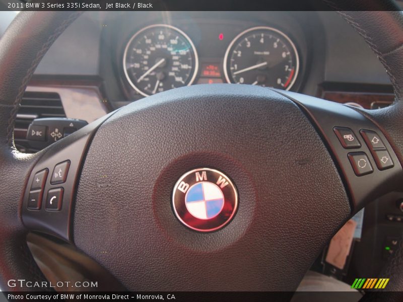 Jet Black / Black 2011 BMW 3 Series 335i Sedan