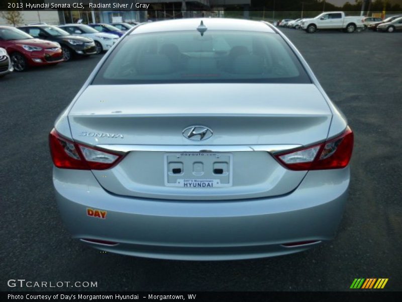 Radiant Silver / Gray 2013 Hyundai Sonata GLS