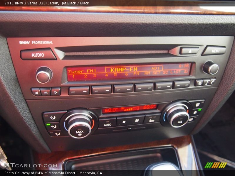 Jet Black / Black 2011 BMW 3 Series 335i Sedan