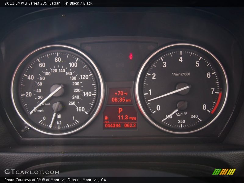 Jet Black / Black 2011 BMW 3 Series 335i Sedan