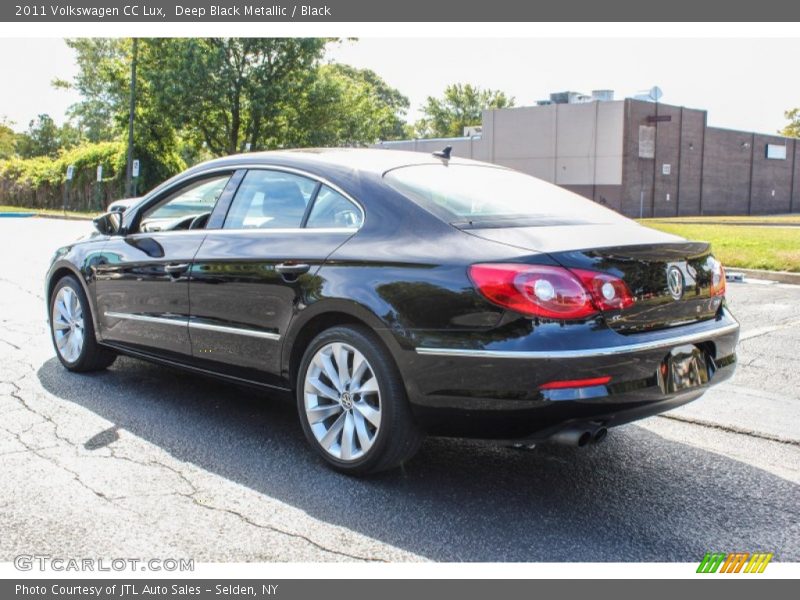 Deep Black Metallic / Black 2011 Volkswagen CC Lux