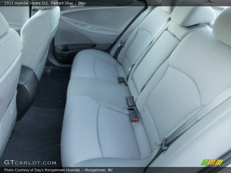 Radiant Silver / Gray 2013 Hyundai Sonata GLS