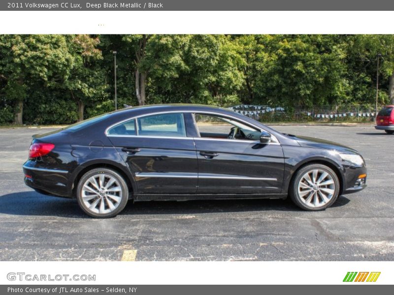 Deep Black Metallic / Black 2011 Volkswagen CC Lux