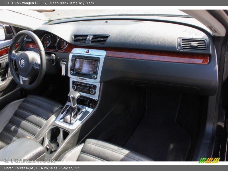 Deep Black Metallic / Black 2011 Volkswagen CC Lux