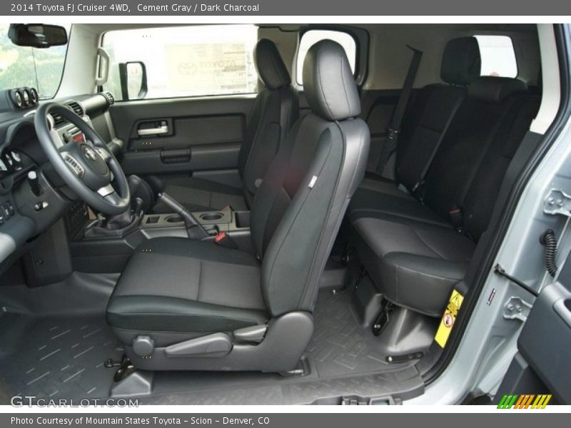  2014 FJ Cruiser 4WD Dark Charcoal Interior