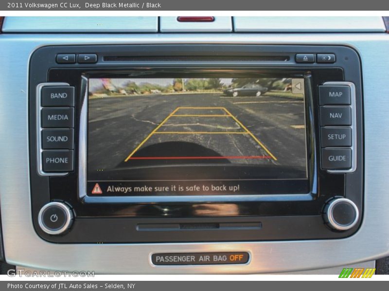 Deep Black Metallic / Black 2011 Volkswagen CC Lux