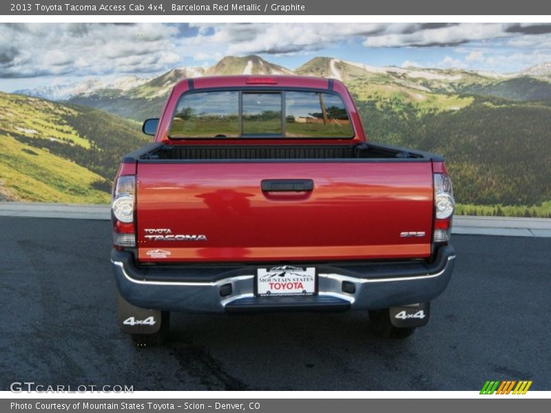 Barcelona Red Metallic / Graphite 2013 Toyota Tacoma Access Cab 4x4