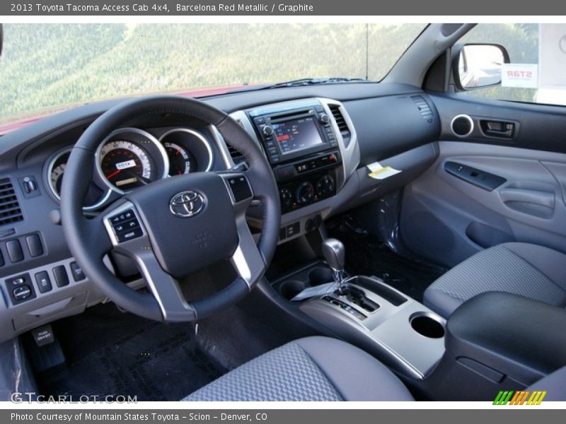 Barcelona Red Metallic / Graphite 2013 Toyota Tacoma Access Cab 4x4