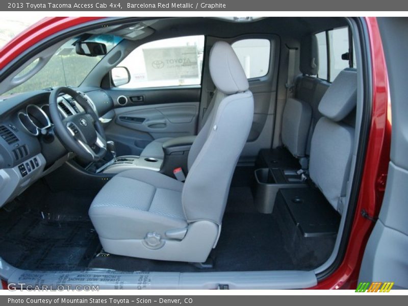 Barcelona Red Metallic / Graphite 2013 Toyota Tacoma Access Cab 4x4