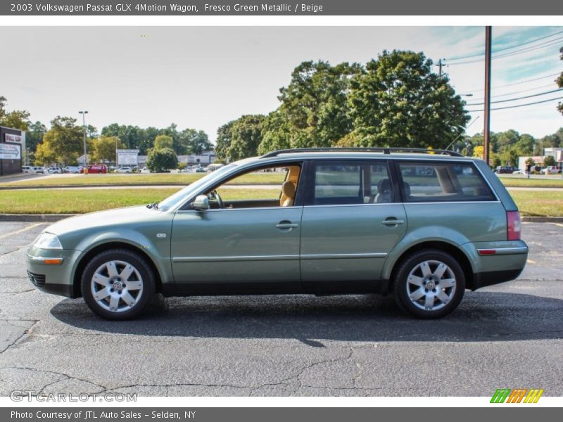  2003 Passat GLX 4Motion Wagon Fresco Green Metallic