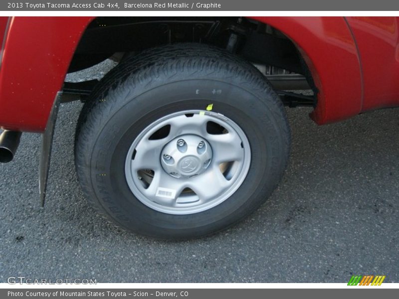 Barcelona Red Metallic / Graphite 2013 Toyota Tacoma Access Cab 4x4
