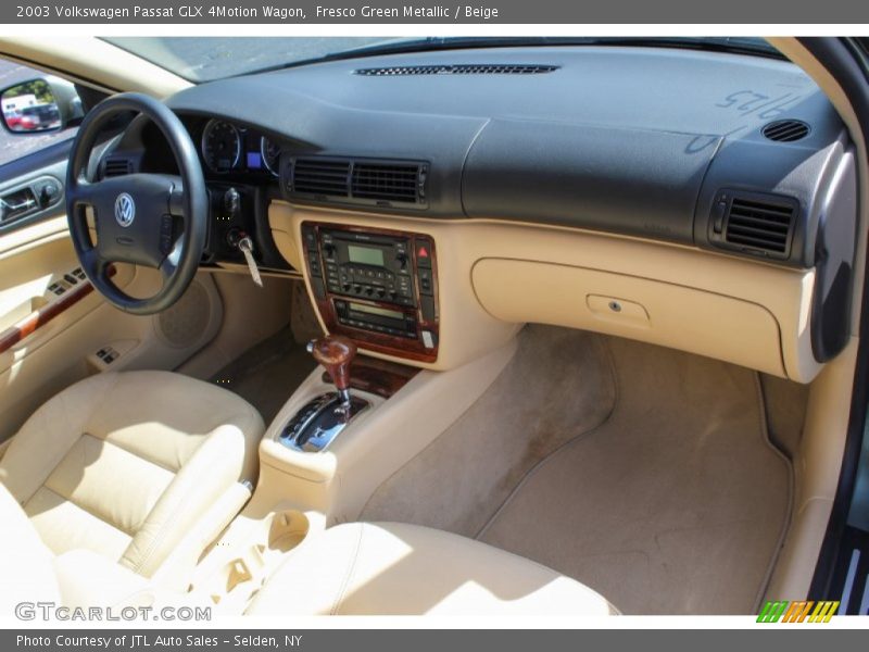 Dashboard of 2003 Passat GLX 4Motion Wagon