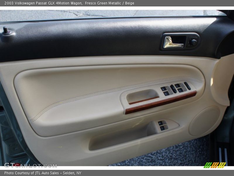 Fresco Green Metallic / Beige 2003 Volkswagen Passat GLX 4Motion Wagon