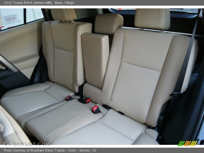 Black / Beige 2013 Toyota RAV4 Limited AWD