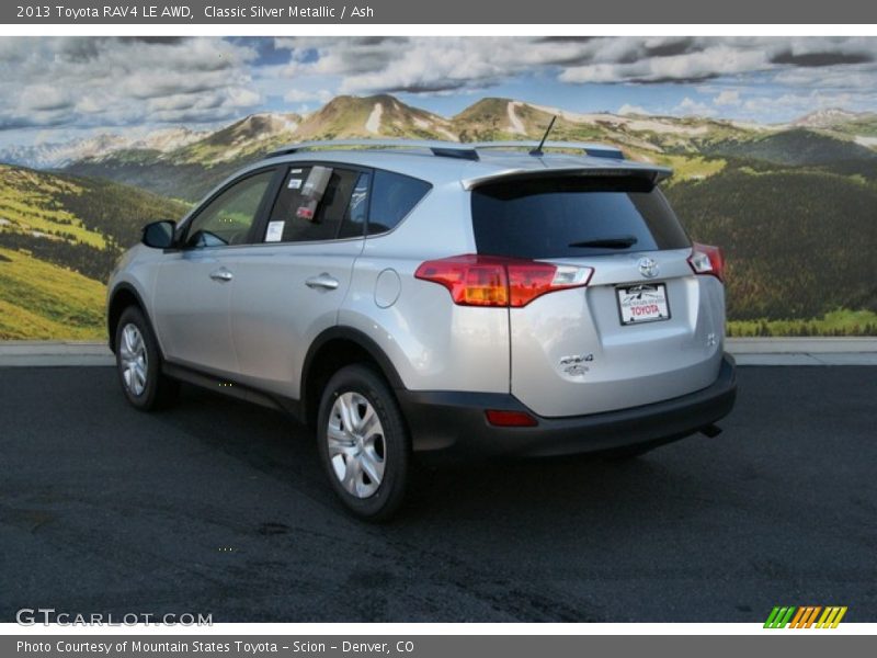 Classic Silver Metallic / Ash 2013 Toyota RAV4 LE AWD