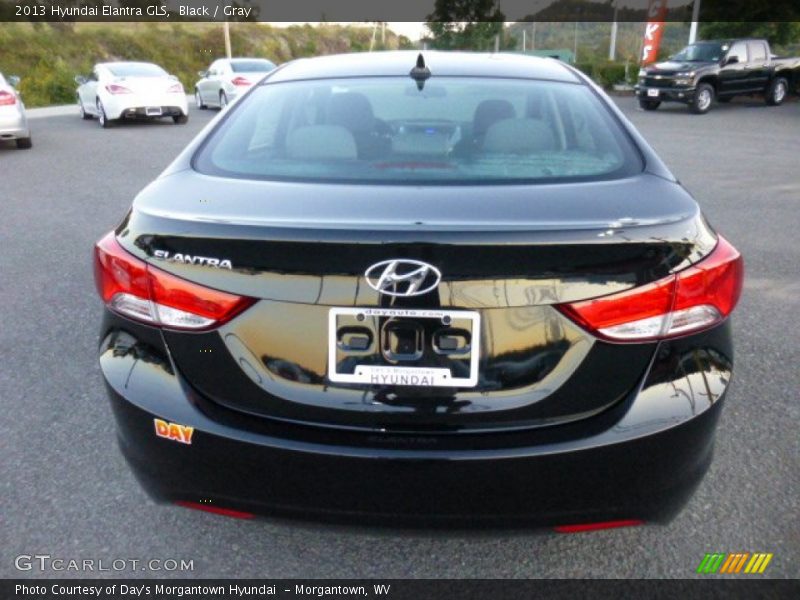 Black / Gray 2013 Hyundai Elantra GLS
