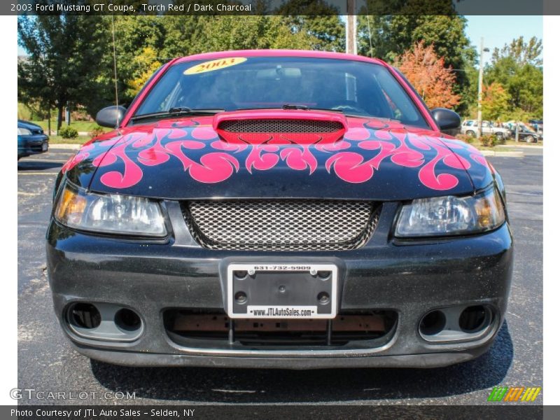 Torch Red / Dark Charcoal 2003 Ford Mustang GT Coupe