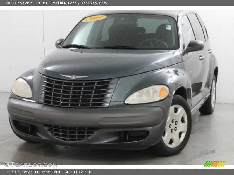 Steel Blue Pearl / Dark Slate Gray 2003 Chrysler PT Cruiser