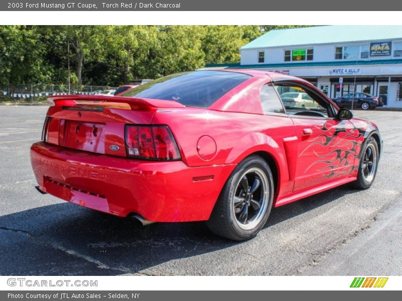 Torch Red / Dark Charcoal 2003 Ford Mustang GT Coupe