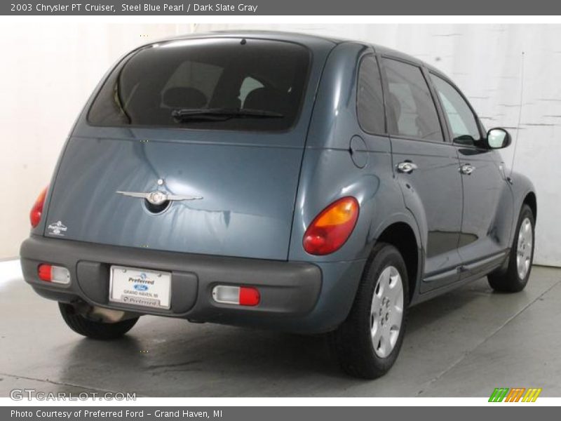 Steel Blue Pearl / Dark Slate Gray 2003 Chrysler PT Cruiser