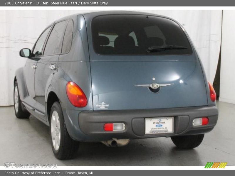 Steel Blue Pearl / Dark Slate Gray 2003 Chrysler PT Cruiser