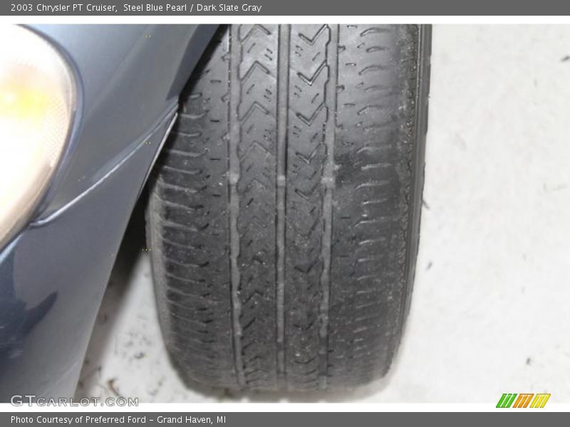Steel Blue Pearl / Dark Slate Gray 2003 Chrysler PT Cruiser