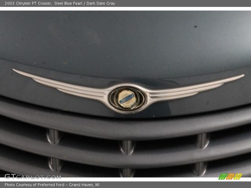 Steel Blue Pearl / Dark Slate Gray 2003 Chrysler PT Cruiser