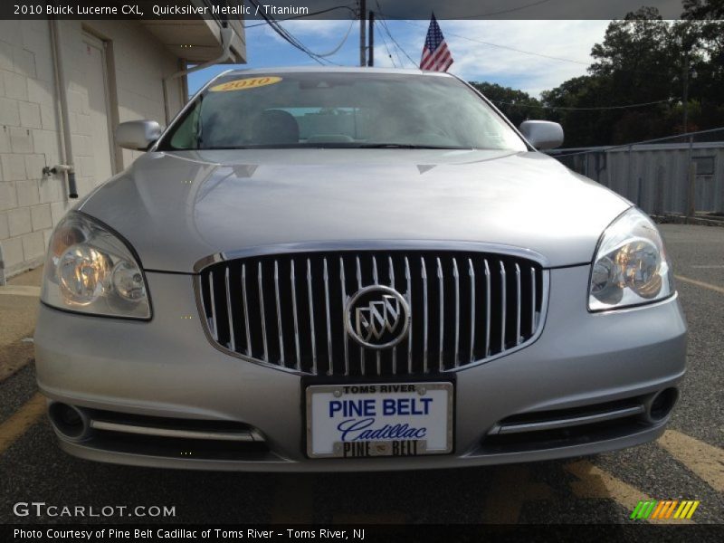 Quicksilver Metallic / Titanium 2010 Buick Lucerne CXL