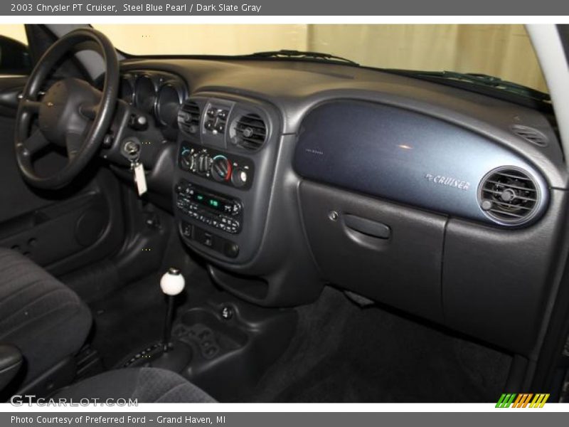 Steel Blue Pearl / Dark Slate Gray 2003 Chrysler PT Cruiser