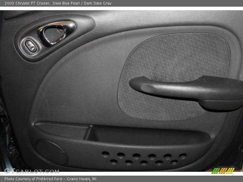 Steel Blue Pearl / Dark Slate Gray 2003 Chrysler PT Cruiser