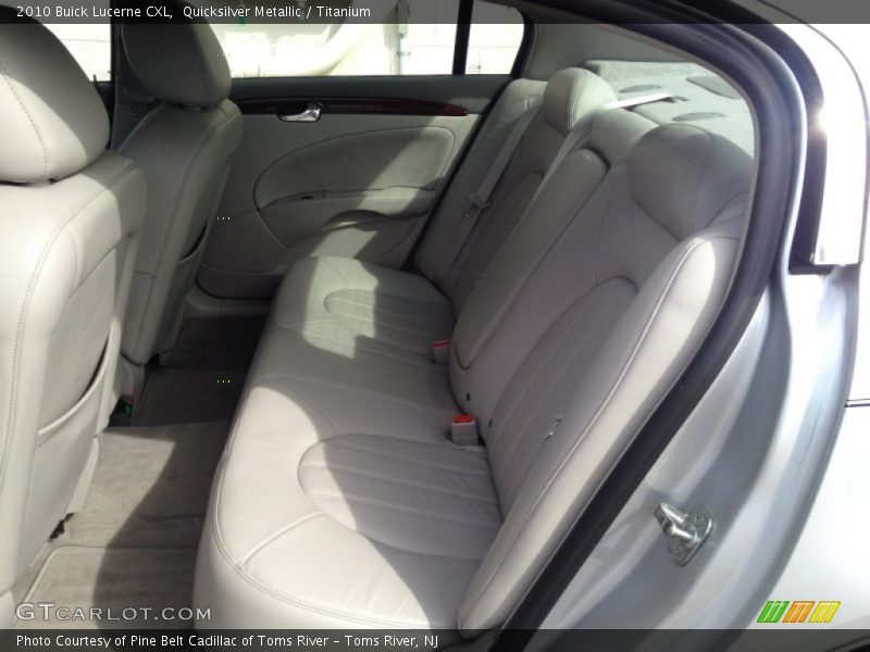 Rear Seat of 2010 Lucerne CXL