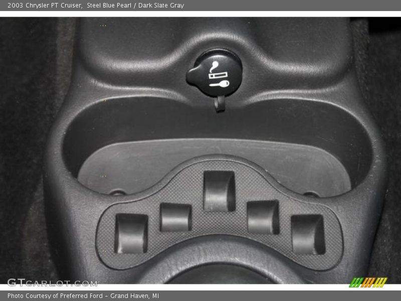 Steel Blue Pearl / Dark Slate Gray 2003 Chrysler PT Cruiser