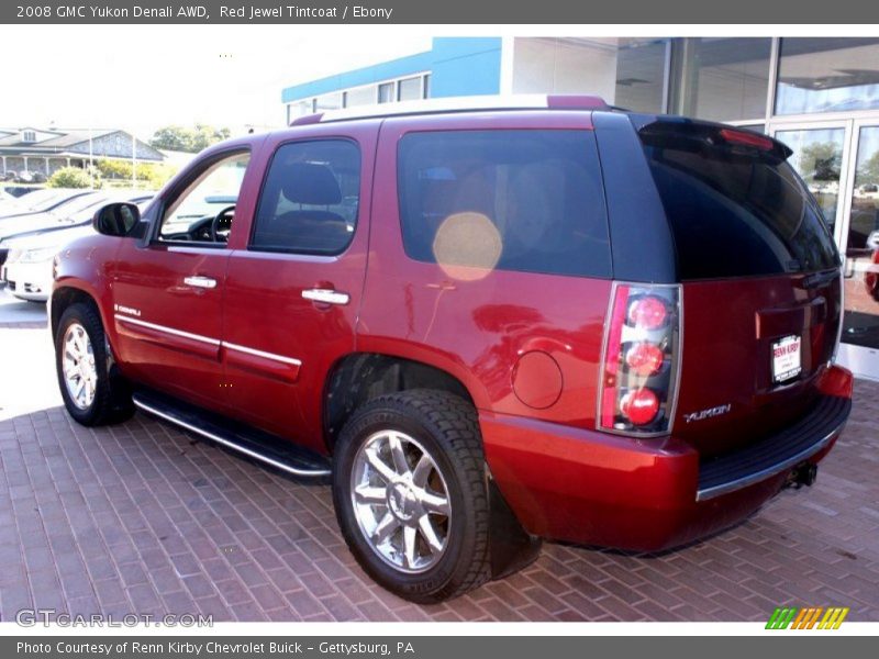 Red Jewel Tintcoat / Ebony 2008 GMC Yukon Denali AWD
