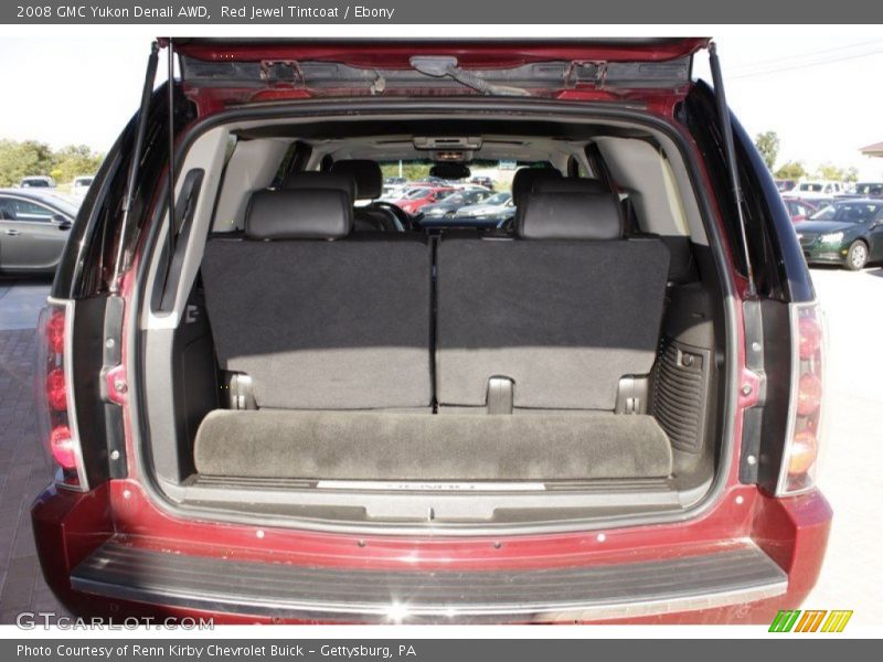 Red Jewel Tintcoat / Ebony 2008 GMC Yukon Denali AWD