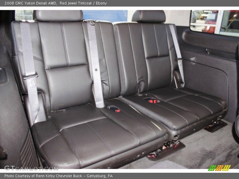 Red Jewel Tintcoat / Ebony 2008 GMC Yukon Denali AWD