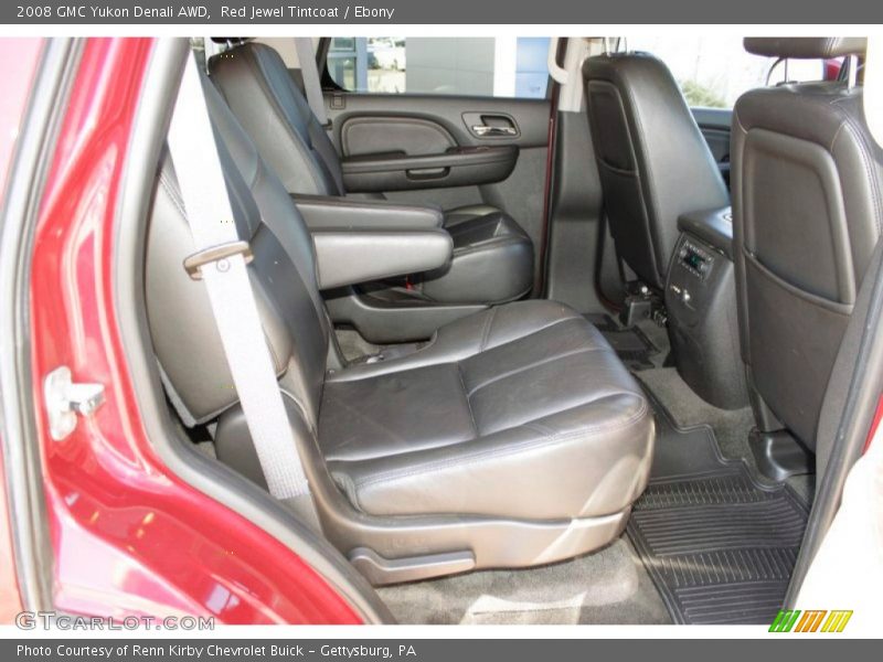 Red Jewel Tintcoat / Ebony 2008 GMC Yukon Denali AWD