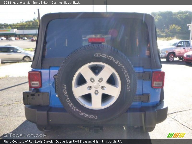 Cosmos Blue / Black 2011 Jeep Wrangler Sport S 4x4