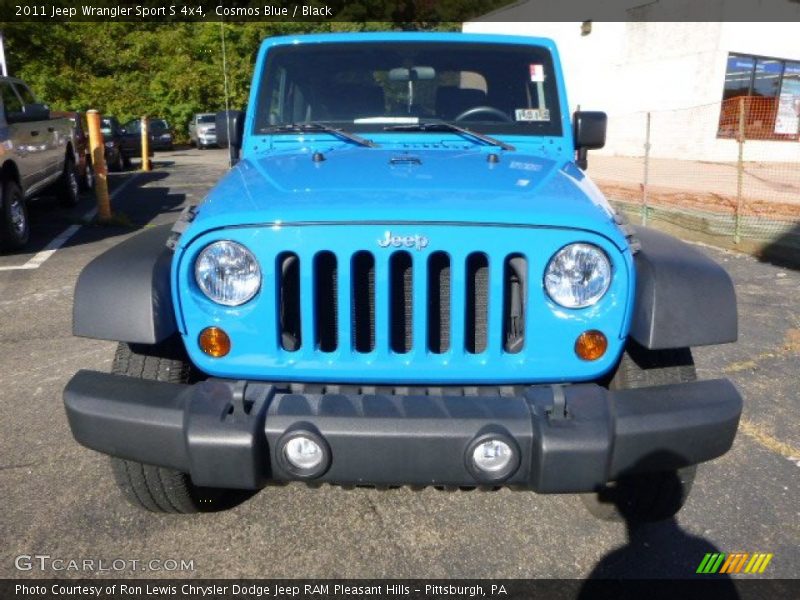 Cosmos Blue / Black 2011 Jeep Wrangler Sport S 4x4