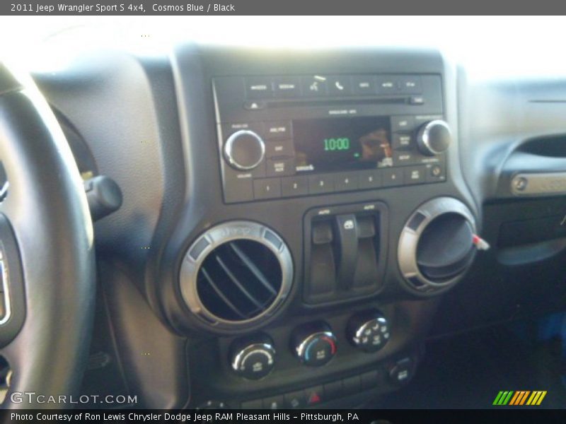Cosmos Blue / Black 2011 Jeep Wrangler Sport S 4x4
