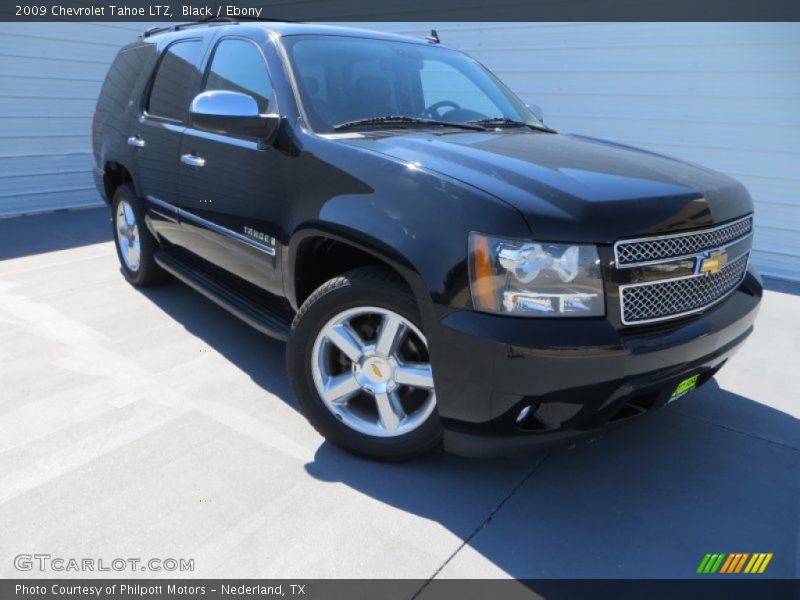 Black / Ebony 2009 Chevrolet Tahoe LTZ
