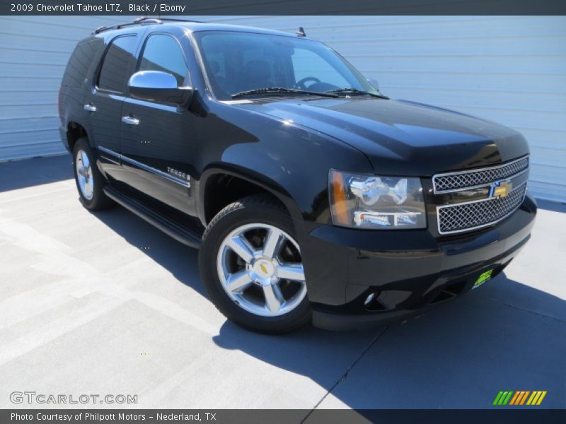 Black / Ebony 2009 Chevrolet Tahoe LTZ