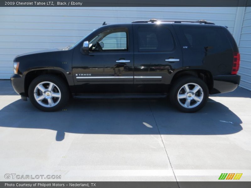 Black / Ebony 2009 Chevrolet Tahoe LTZ