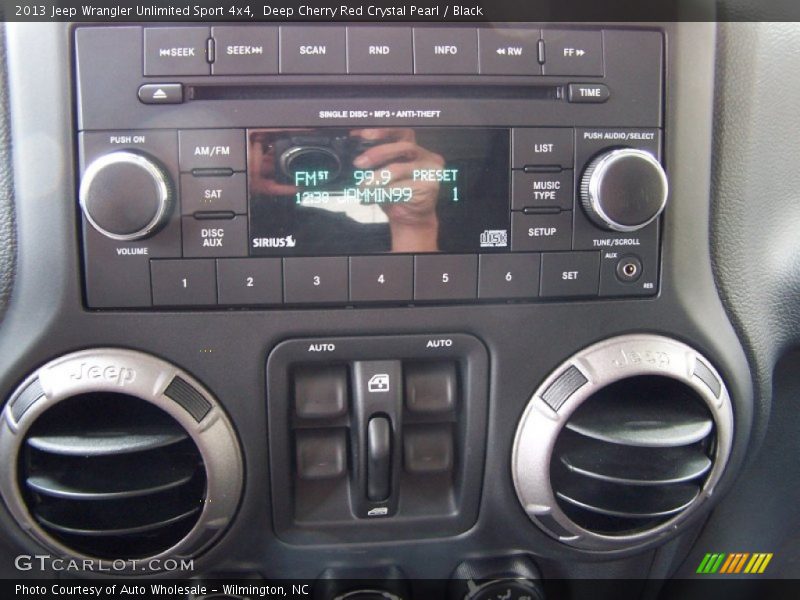 Deep Cherry Red Crystal Pearl / Black 2013 Jeep Wrangler Unlimited Sport 4x4