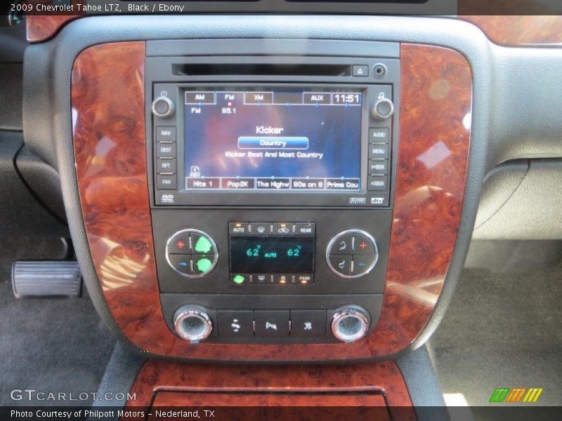 Black / Ebony 2009 Chevrolet Tahoe LTZ