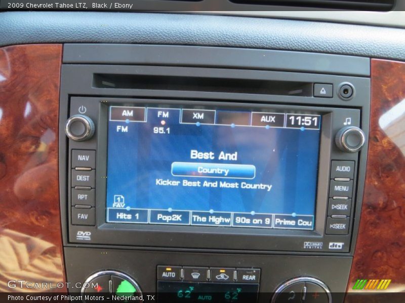 Black / Ebony 2009 Chevrolet Tahoe LTZ