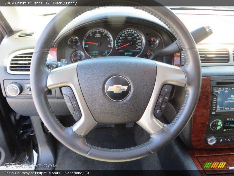 Black / Ebony 2009 Chevrolet Tahoe LTZ