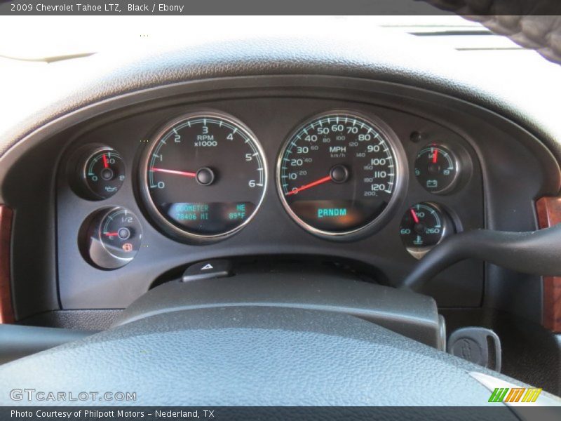 Black / Ebony 2009 Chevrolet Tahoe LTZ