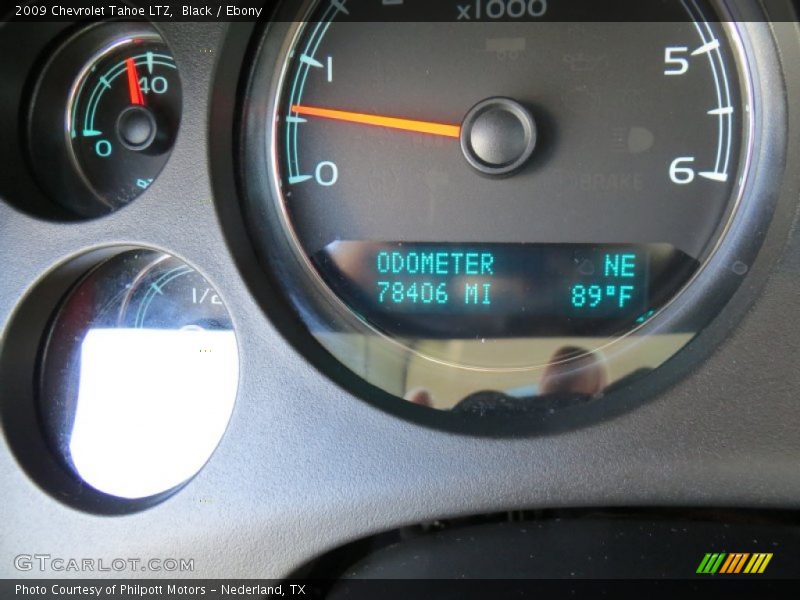 Black / Ebony 2009 Chevrolet Tahoe LTZ