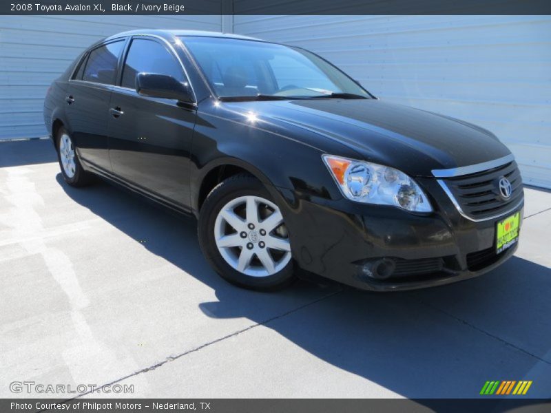 Black / Ivory Beige 2008 Toyota Avalon XL