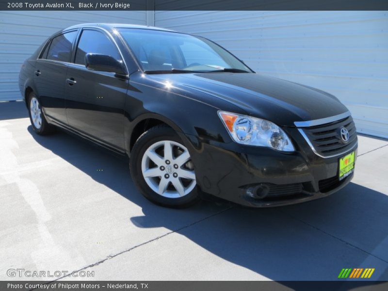 Black / Ivory Beige 2008 Toyota Avalon XL